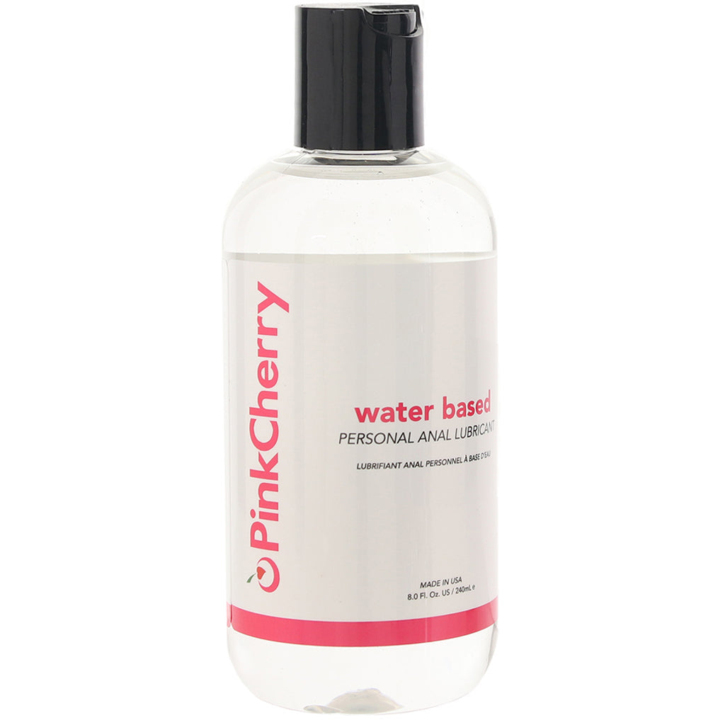 PinkCherry Water Based Anal Lubricant in 8oz/240ml Lubes and Lotions > Anal Sex Lubes