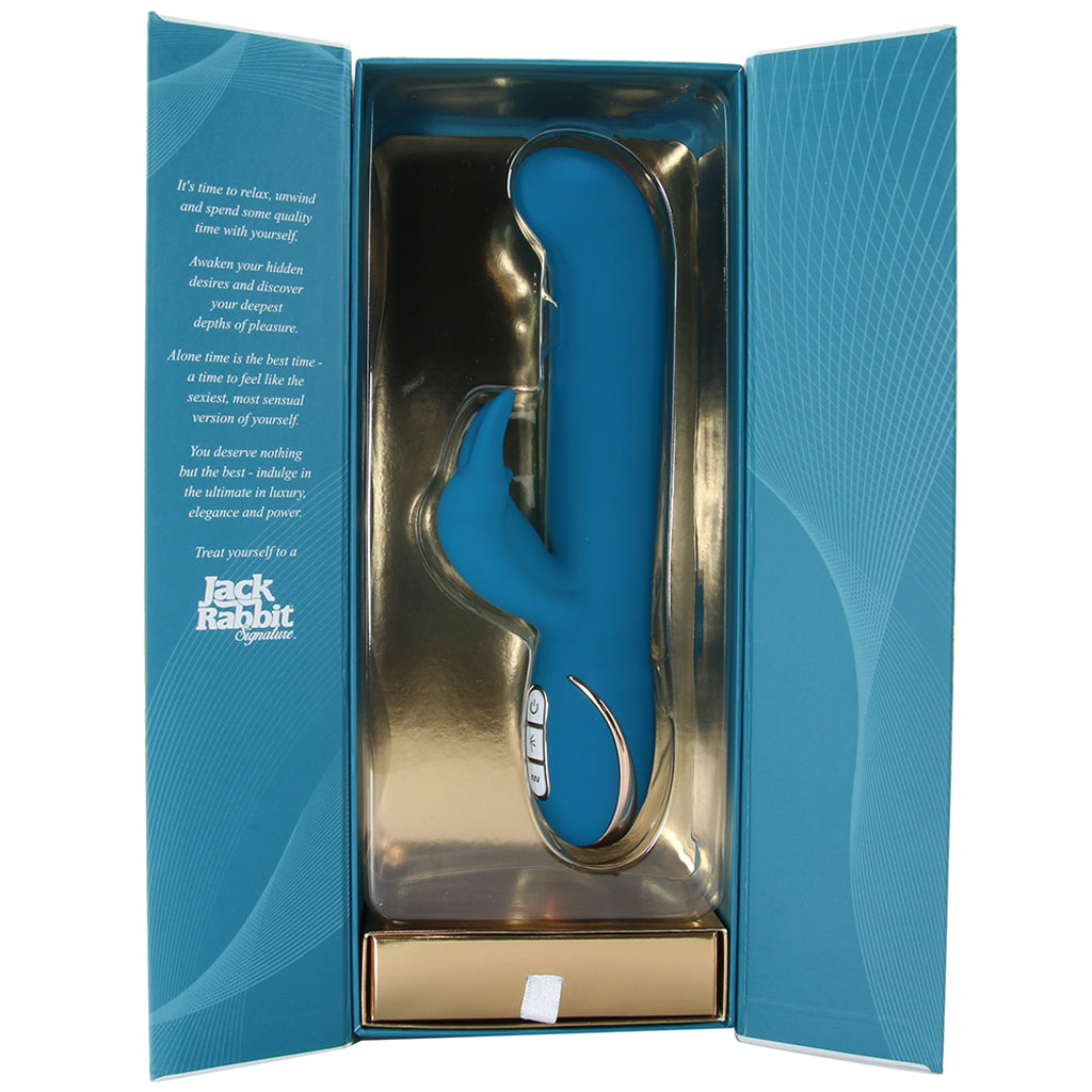 Jack Rabbit Signature Silicone Rocking "G" Vibe Vibrators > Rabbit Vibrators