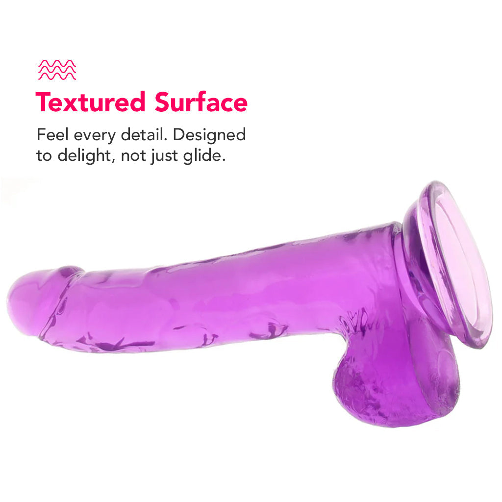 PinkCherry 6 Inch Purple Dildo Dildo Sex Toys > Realistic Dildos