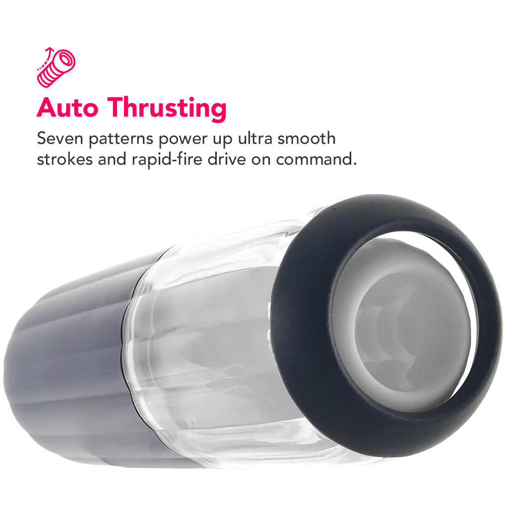 Alex Neo 2 Interactive Thrusting Masturbator in Dark Blue Male Masturbators > Auto Strokers