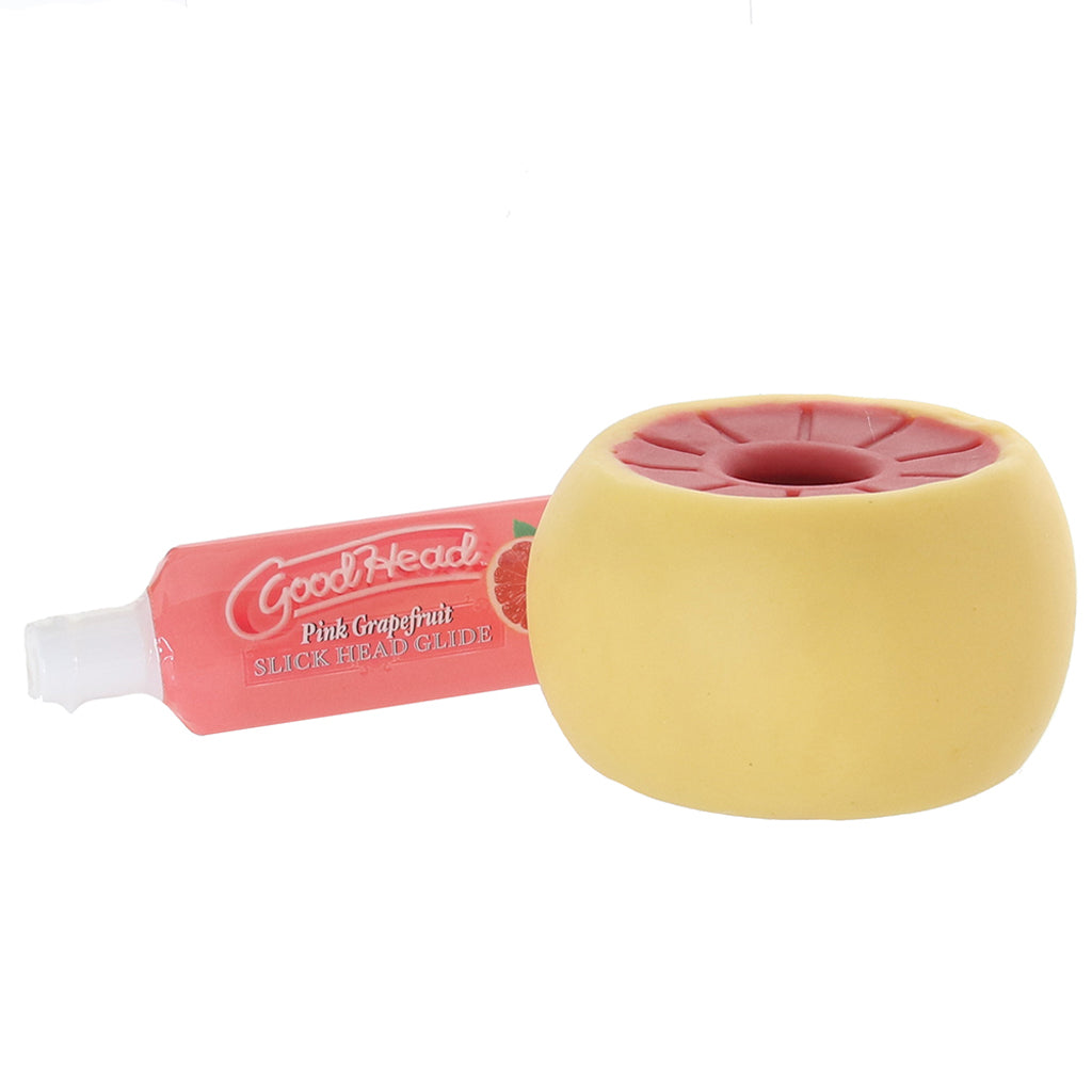 GoodHead Grapefruit Blowjob Set Male Masturbators > Pocket Strokers
