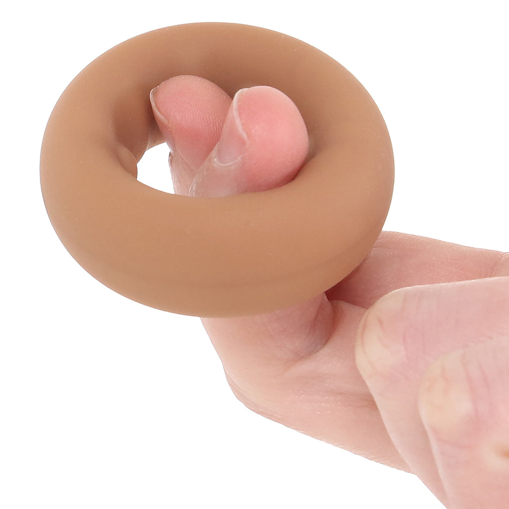 Gunner Liquid Silicone Super Stretch C-Ring in Tan Cock Rings