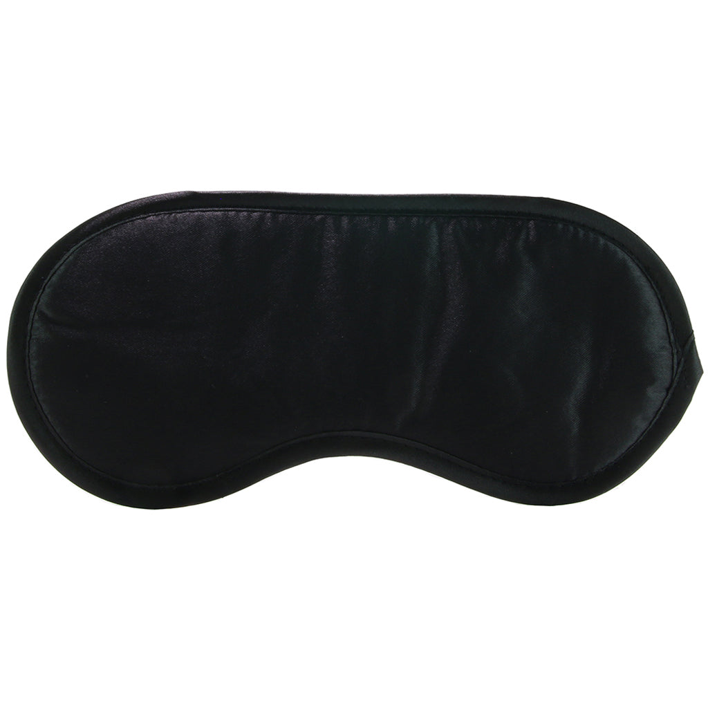 Sex & Mischief Satin Blindfold in Black Bondage and Fetish > Pleasure Masks and Dress Up Play