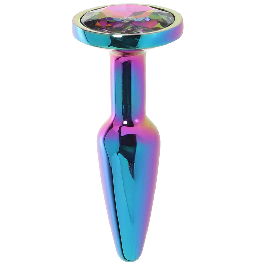 Rear Assets Small Tapered Butt Plug in Multicolour Anal Sex Toys > Butt Plugs