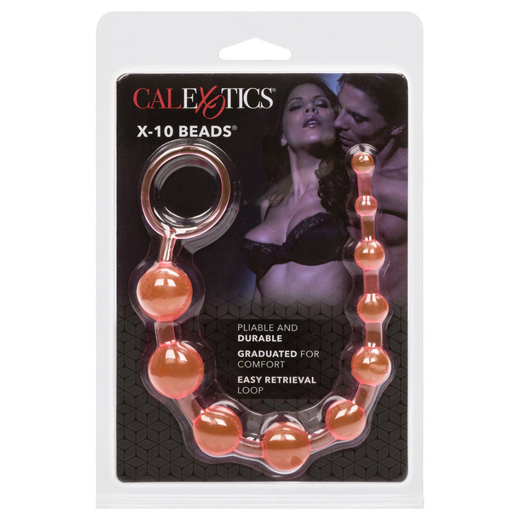 X-10 Anal Beads in Pink Anal Sex Toys > Anal Beads