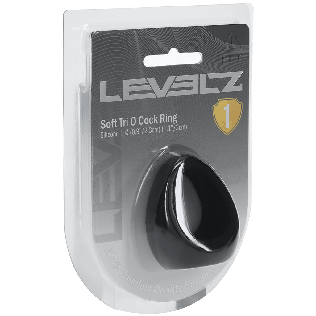 LEVELZ Soft Tri O Cock Ring Cock Rings