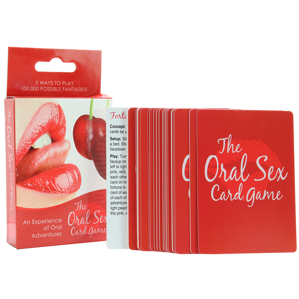 The Oral Sex Adventures Card Game Sensual Love > Games