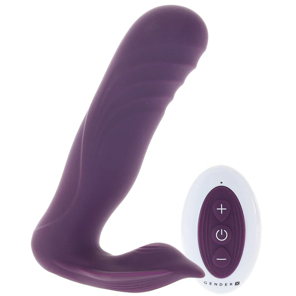 Gender X Velvet Hammer Remote Wearable Vibe Vibrators > Wearable & Panty Vibrators
