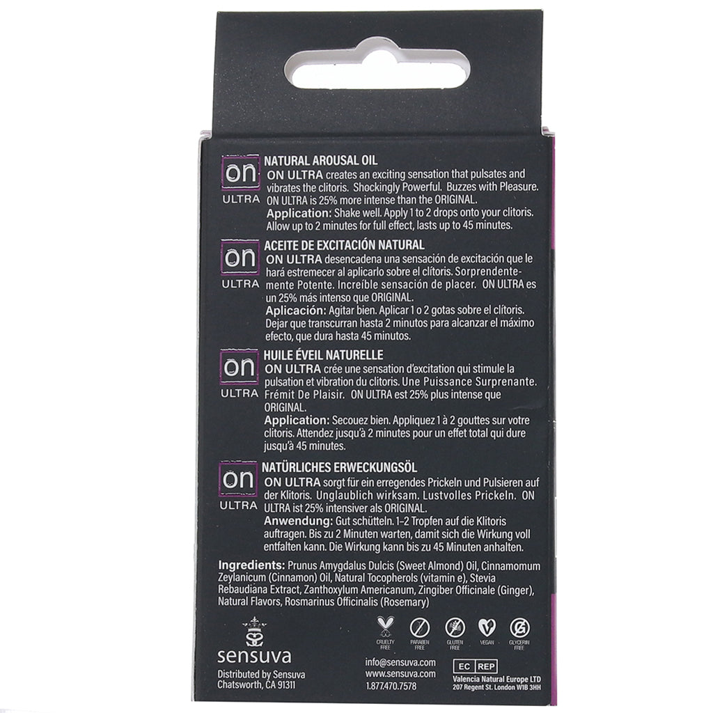 ON Ultra Natural Arousal Oil in 5ml/0.17oz Lubes and Lotions > Sexual Stimulants