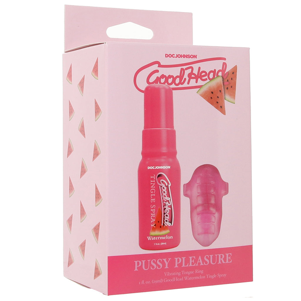 GoodHead Pussy Pleasure Party Kit in Watermelon Sex Toy Kits and Collections