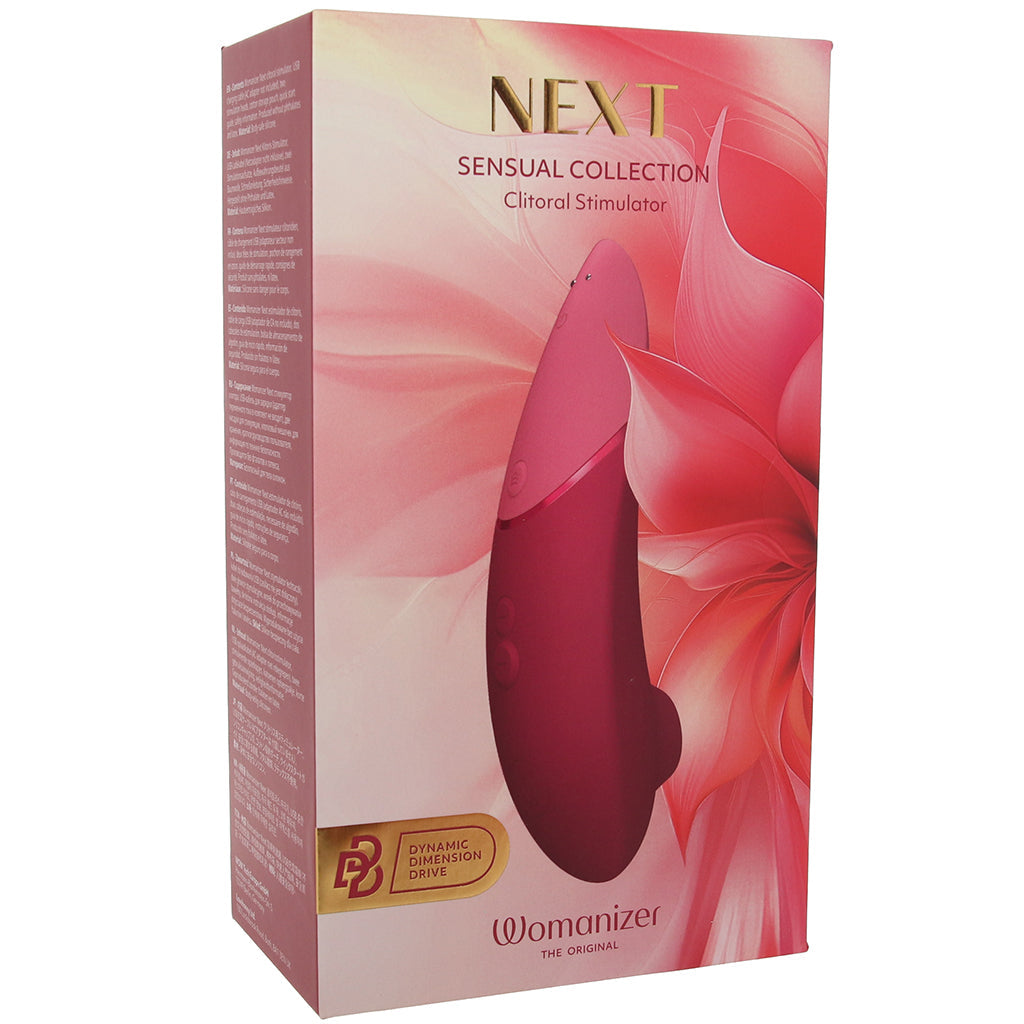 Womanizer Next 3D Pleasure Air Stimulator in Bordeaux Vibrators > Clitoral Stimulators