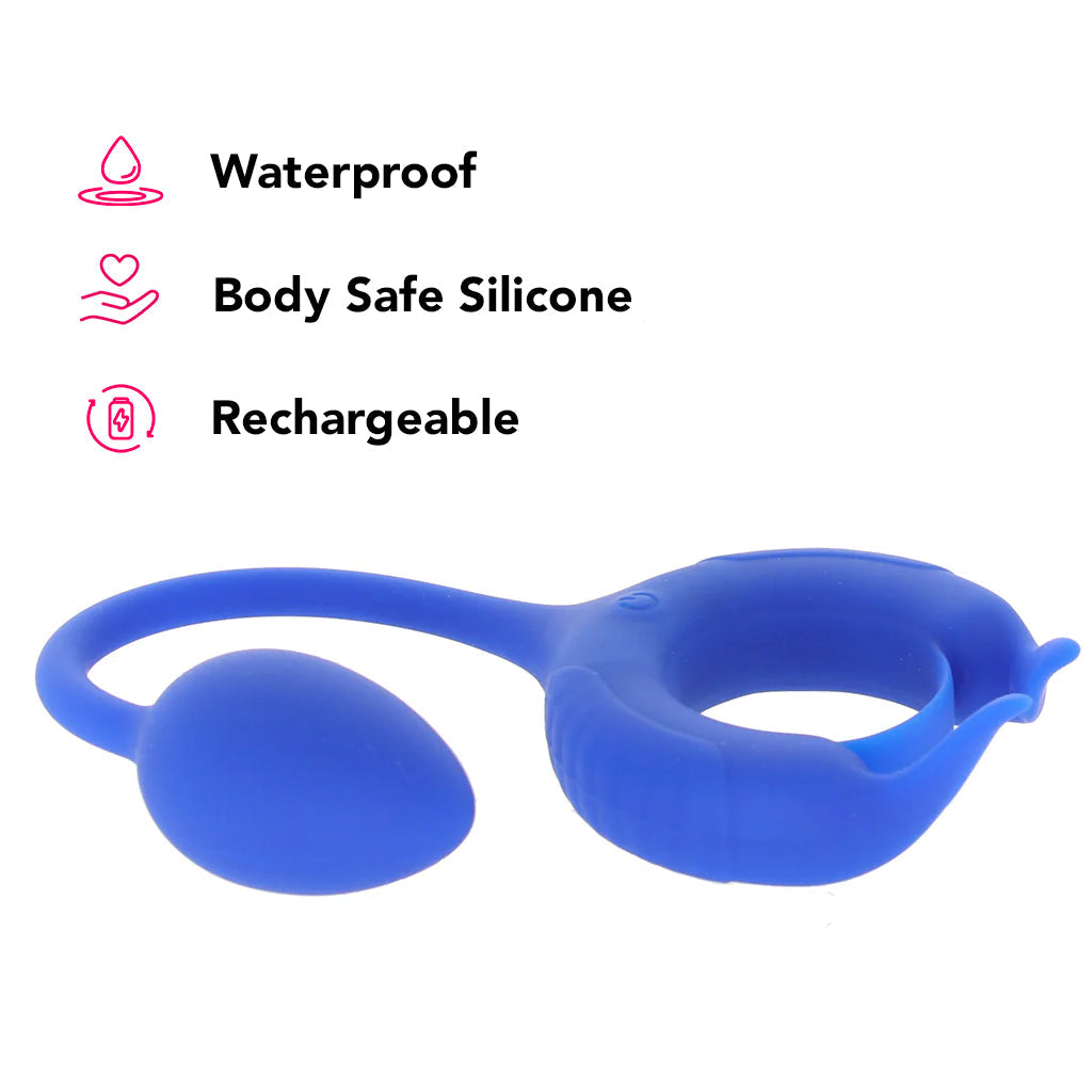 Admiral Plug and Play Weighted Cock Ring Cock Rings