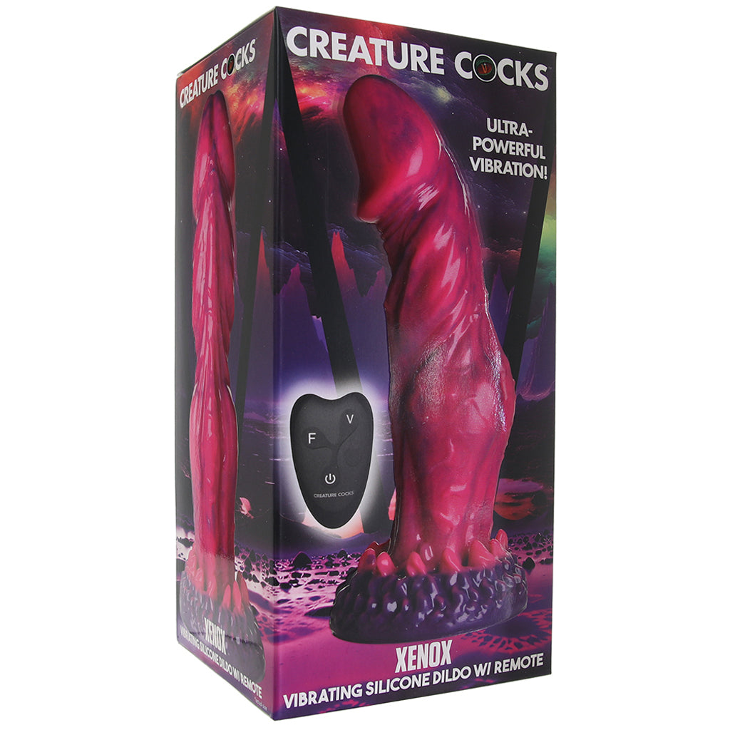 Creature Cocks Xenox Remote Vibe Dildo Sex Toys > Fantasy Dildos
