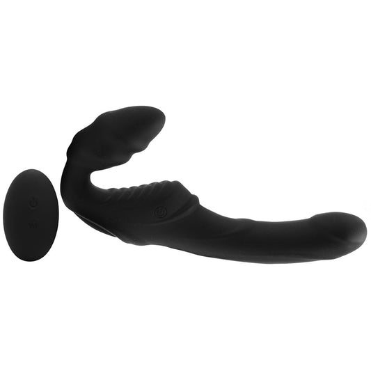 Pro Rider 9X Vibrating Strapless Strap-On Vibrators > Strap-On & Wearable