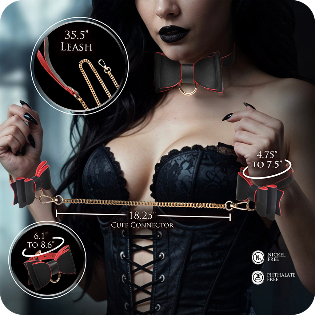 Master Series Goth Bondage Set Bondage and Fetish > Starter BDSM Kits