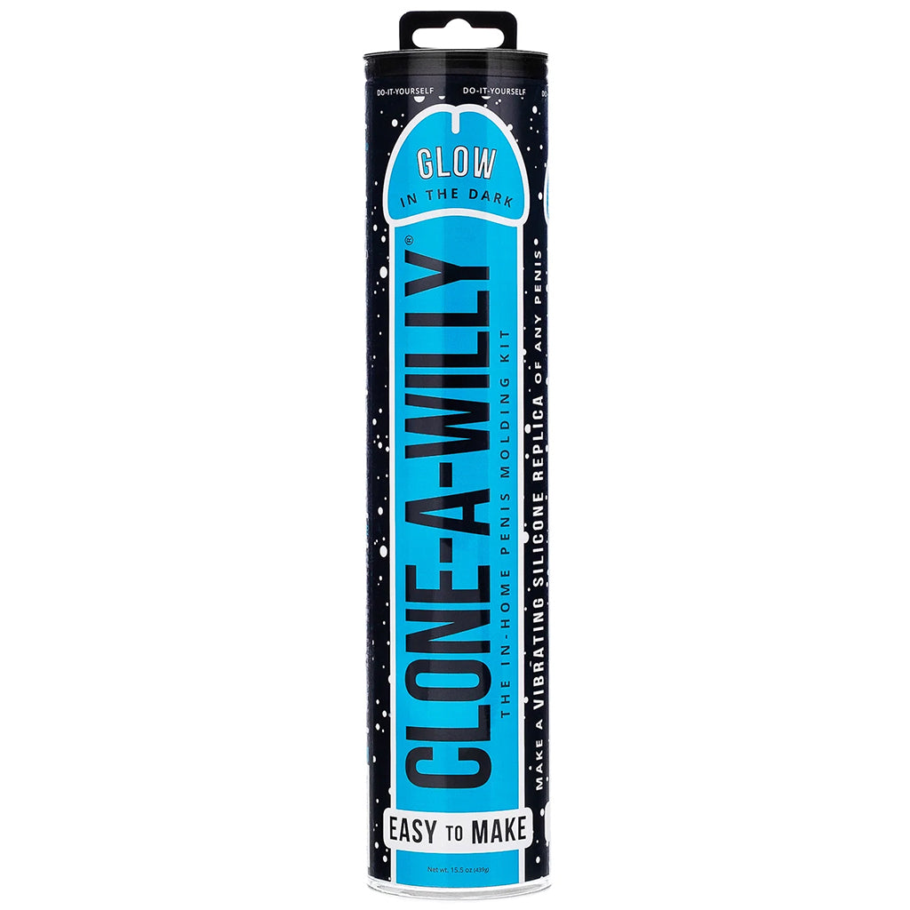 Clone-A-Willy Glow in the Dark in Blue Dildo Sex Toys > Realistic Dildos