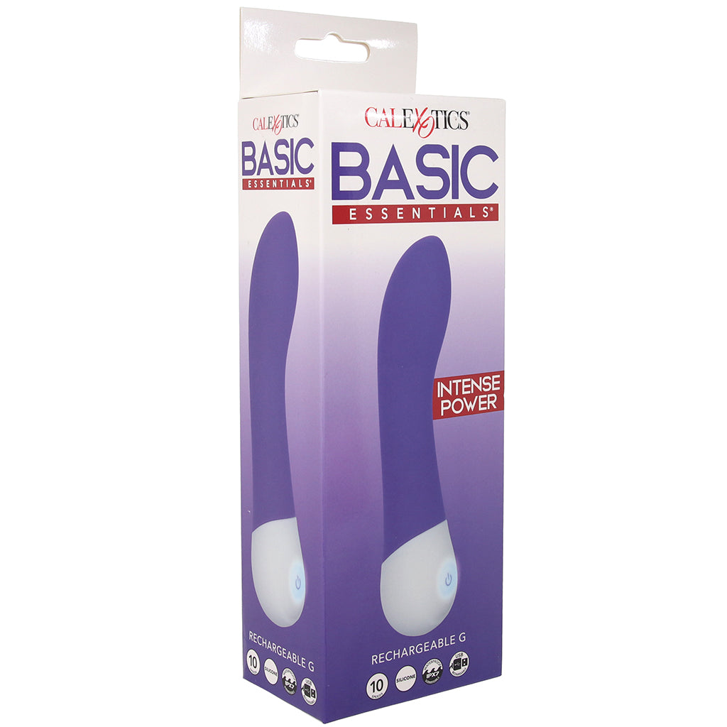 Basic Essentials Rechargeable G-Spot Vibe Vibrators > G-Spot Vibrators