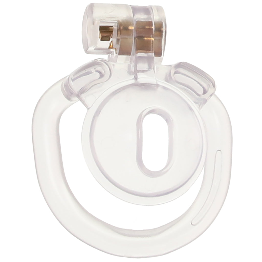 Blueline Acrylic See Thru Mini Cock Micro Chastity Cage Bondage and Fetish > Cock and Ball Devices