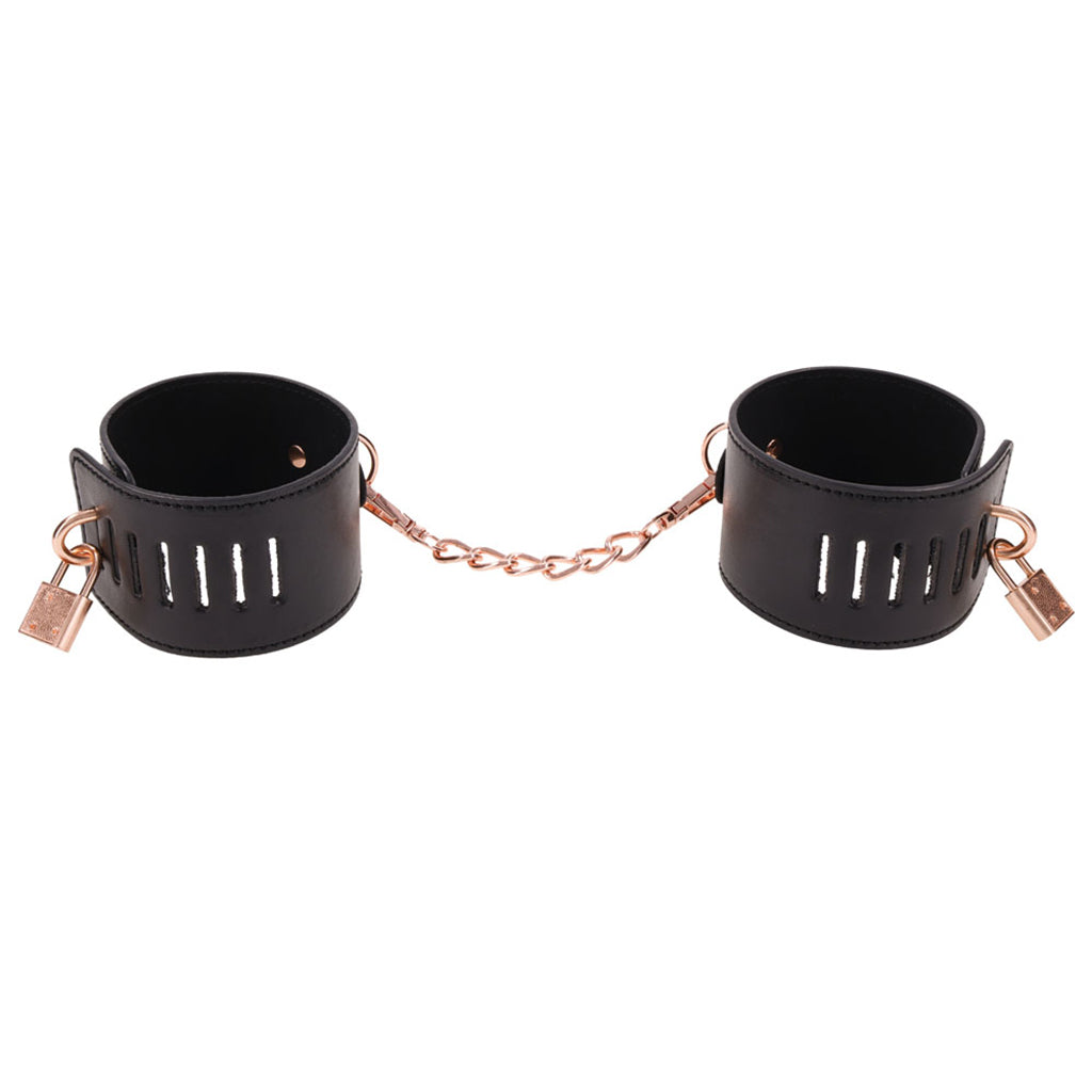 Sex & Mischief Brat Locking Cuffs Bondage and Fetish > Wrist and Ankle Cuffs