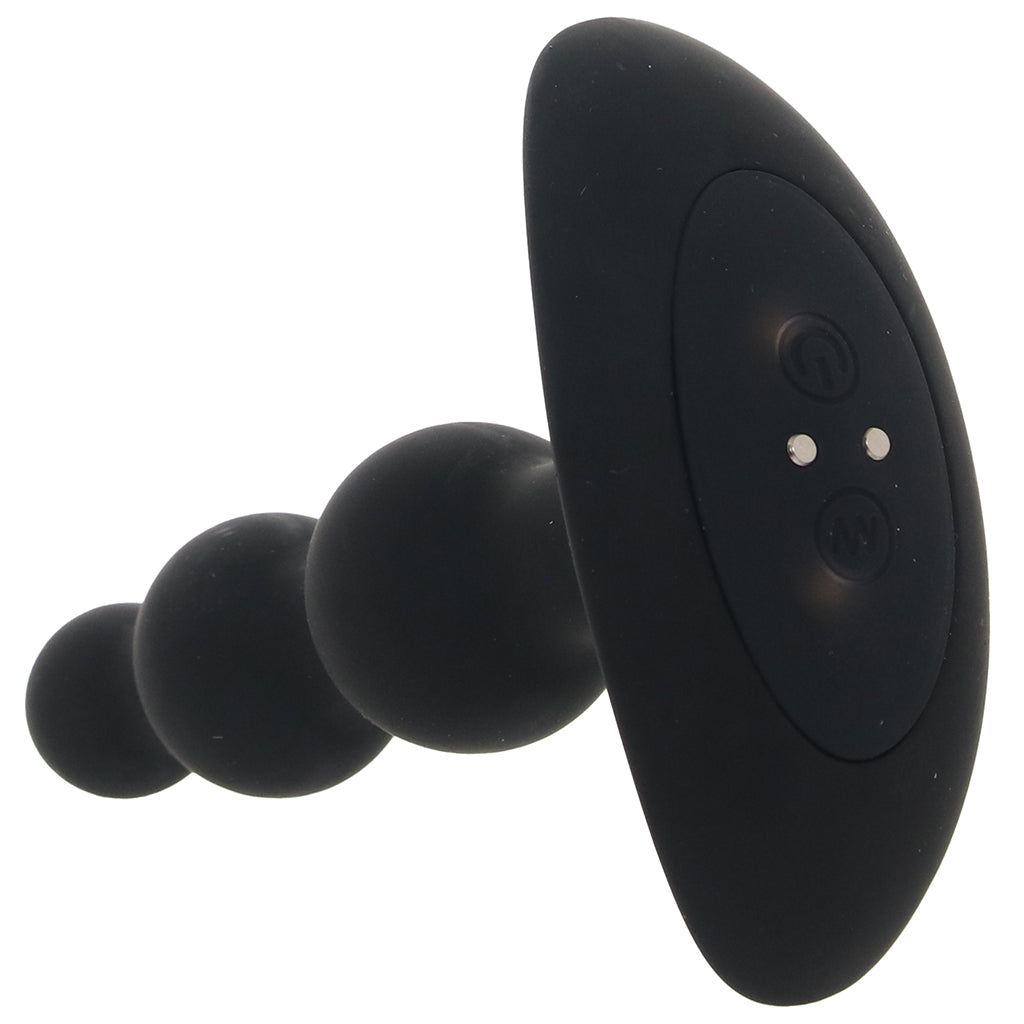 A-Play Beaded 5.5 Inch Anal Vibe in Black Anal Sex Toys > Anal Vibrators