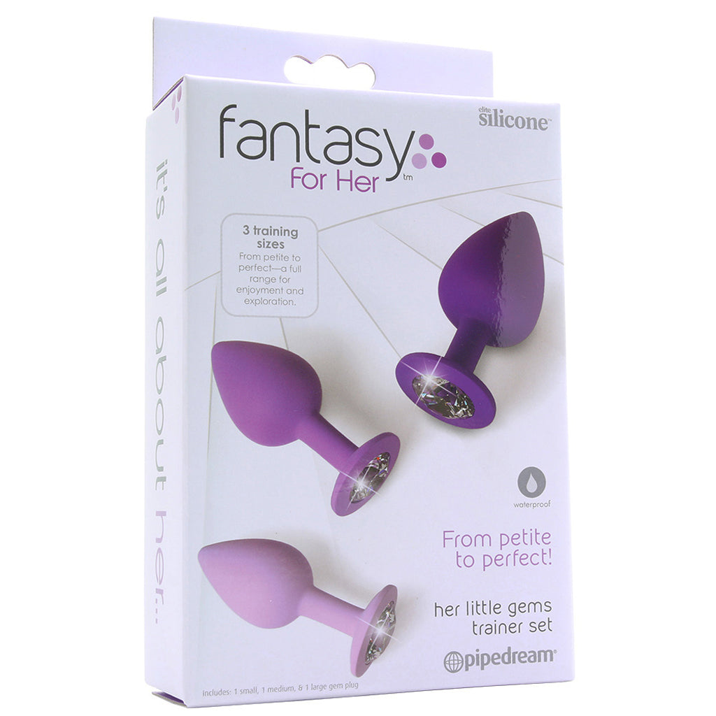 Fantasy For Her Little Gems Anal Trainer Set Anal Sex Toys > Butt Plugs