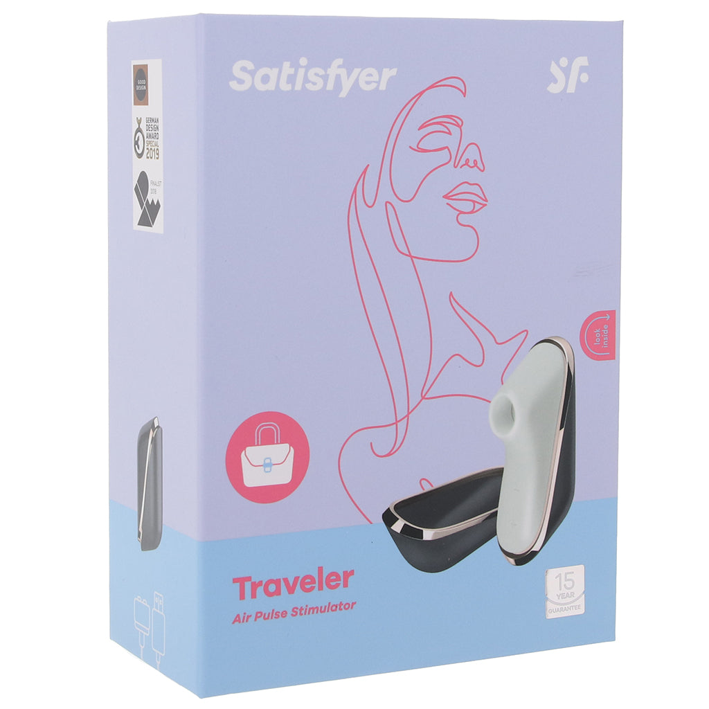 Satisfyer Pro Traveler Clitoral Suction Stimulator Vibrators > Clitoral Stimulators