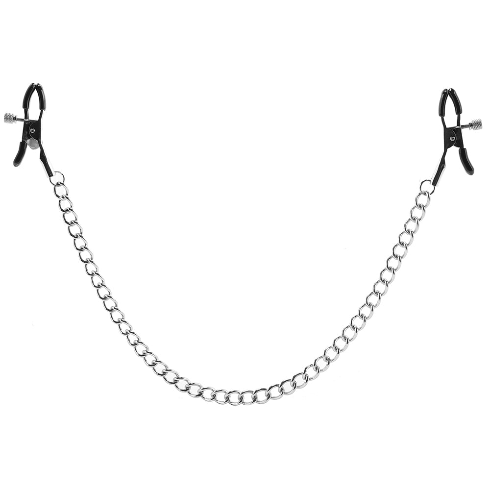 Adjustable Nipple Clips Bondage and Fetish > Nipple Stimulators & Clamps