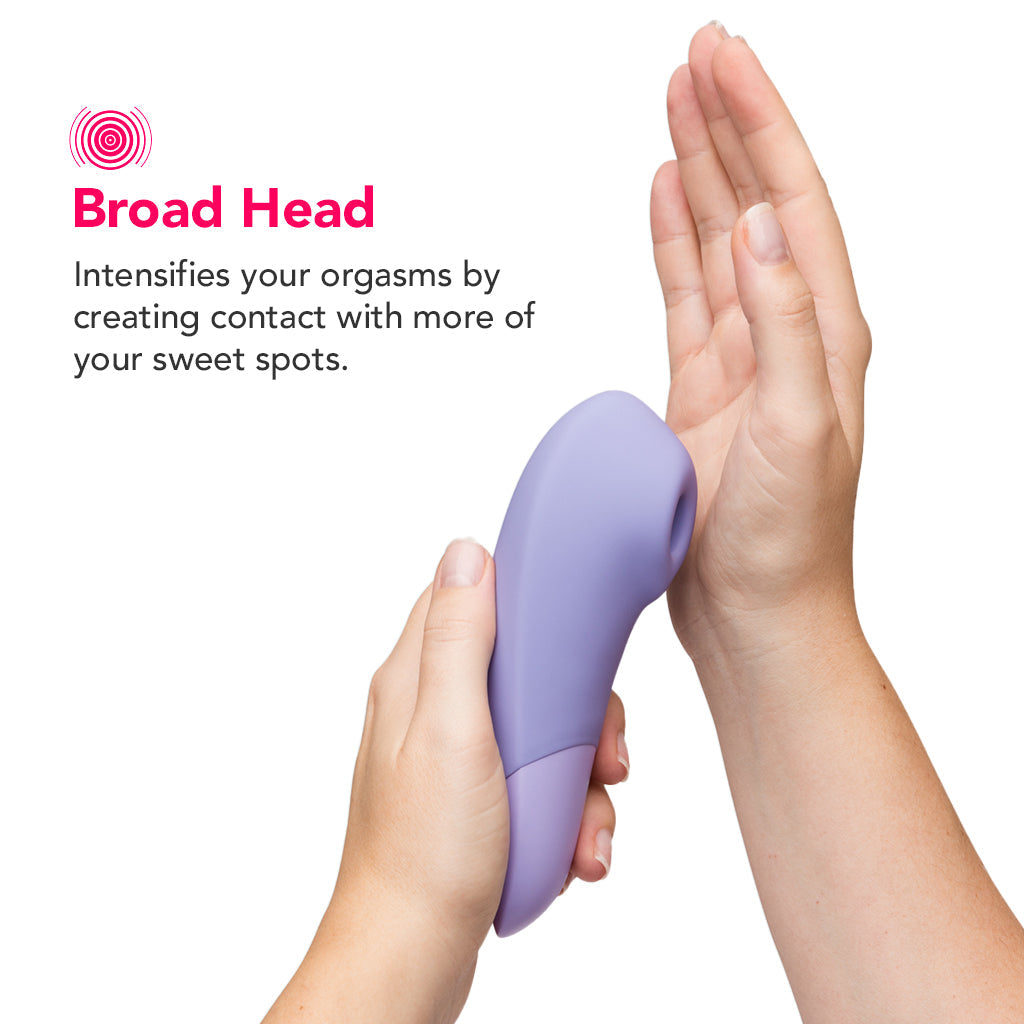 Womanizer Enhance Pleasure Air Vibe in Lilac Vibrators > Clitoral Suction & Stimulation