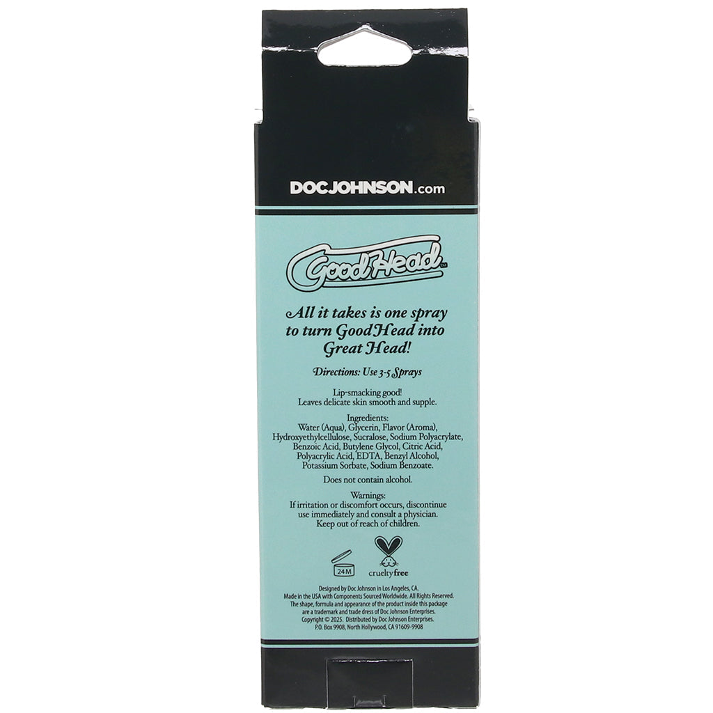GoodHead Juicy Mouth Spray 2oz/59ml in Piña Colada Lubes and Lotions > Flavored Sex Lubes