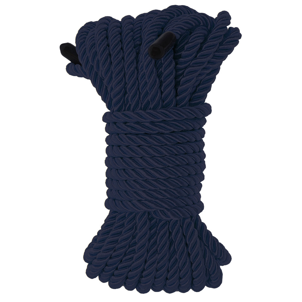 Bondage Couture Satin Rope in Blue Bondage and Fetish > Restraints