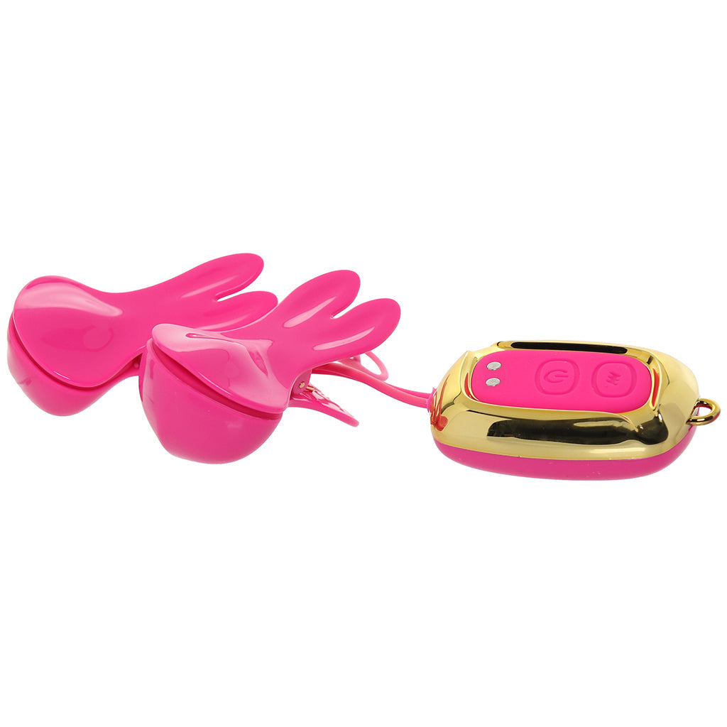 Molli Vibrating Nipple Clamps Bondage and Fetish > Nipple Stimulators & Clamps