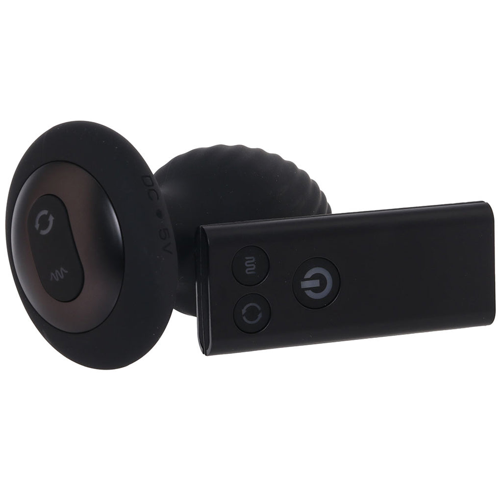 Tornado Remote Rotating Butt Plug Vibe in Large Anal Sex Toys > Butt Plugs