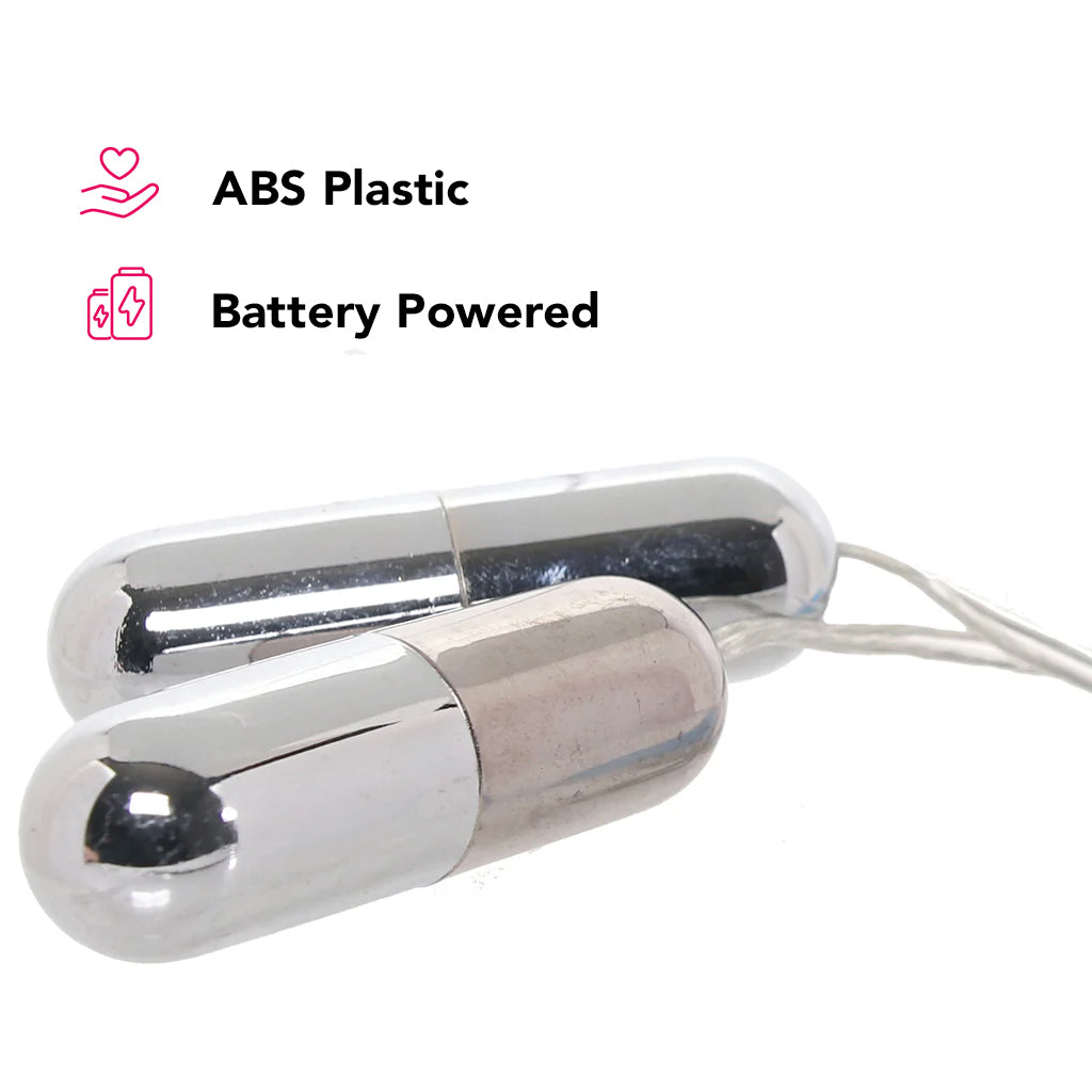 Impulse Slim Twin Bullets Vibe Vibrators > Bullet and Egg Vibrators