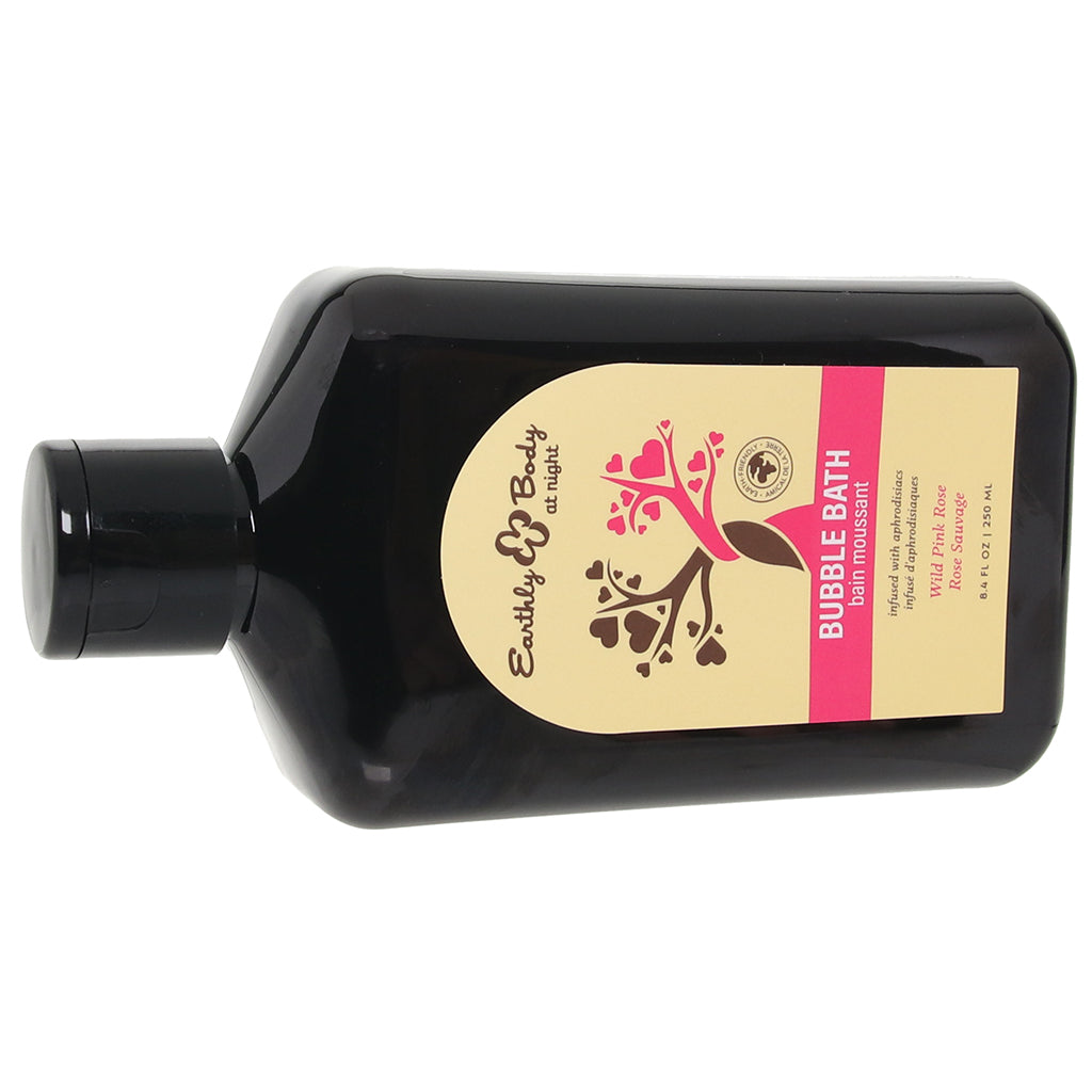 At Night Bubble Bath 8.4oz/250ml in Wild Pink Rose Lubes and Lotions > Hair & Skincare