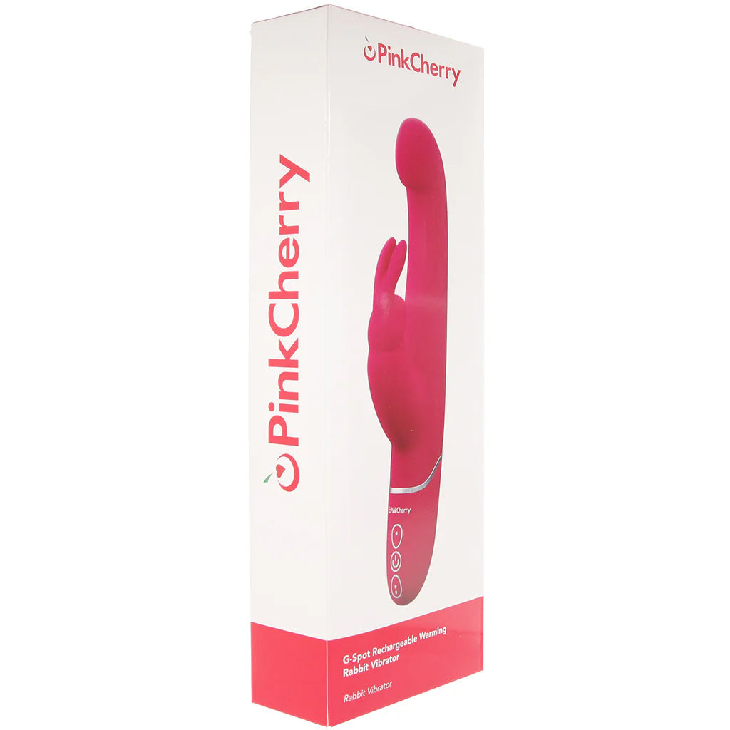 PinkCherry Warming G-Spot Rabbit Vibe in Pink Vibrators > Rabbit Vibrators