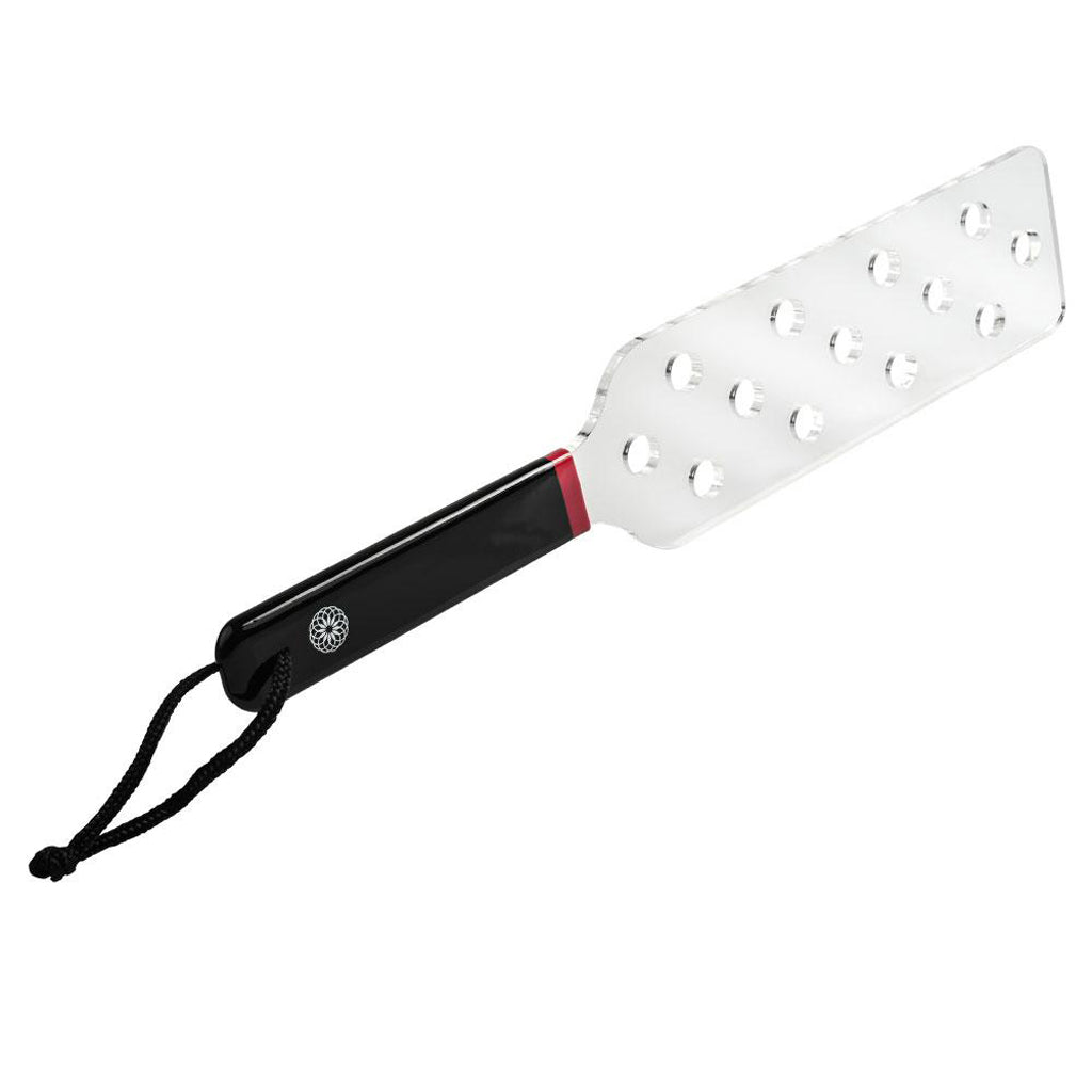 Saffron Die-Cut Acrylic Spanker Bondage and Fetish > Whips and Crops