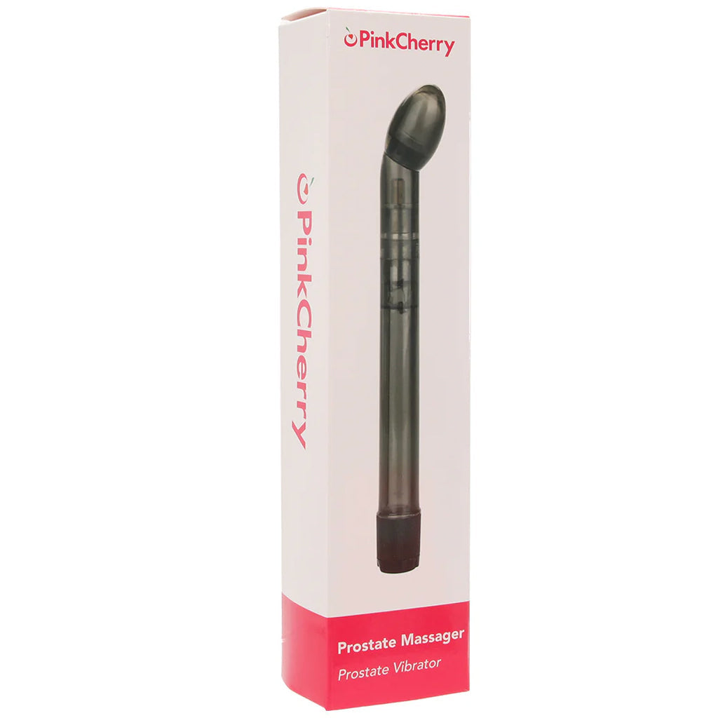 PinkCherry Prostate Massager Vibe in Black Anal Sex Toys > Prostate Massagers