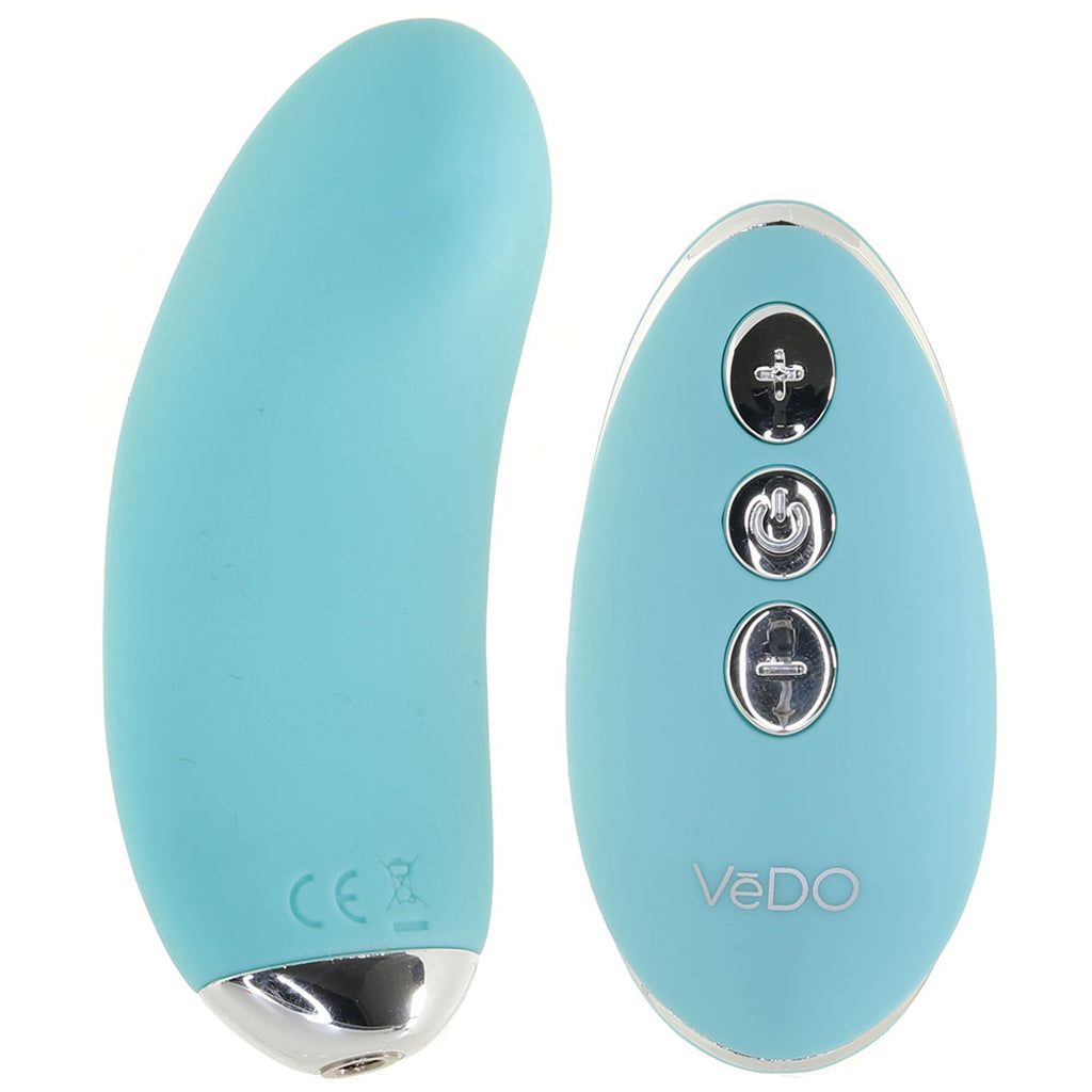 Niki Rechargeable Magnetic Panty Vibe in Turquoise Vibrators > Wearable & Panty Vibrators