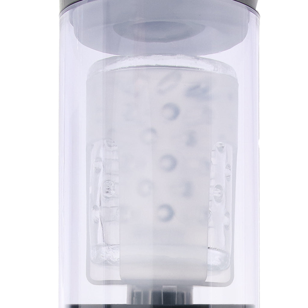 Pumped Vortex Auto Stroker in Gunmetal Male Masturbators > Auto Strokers