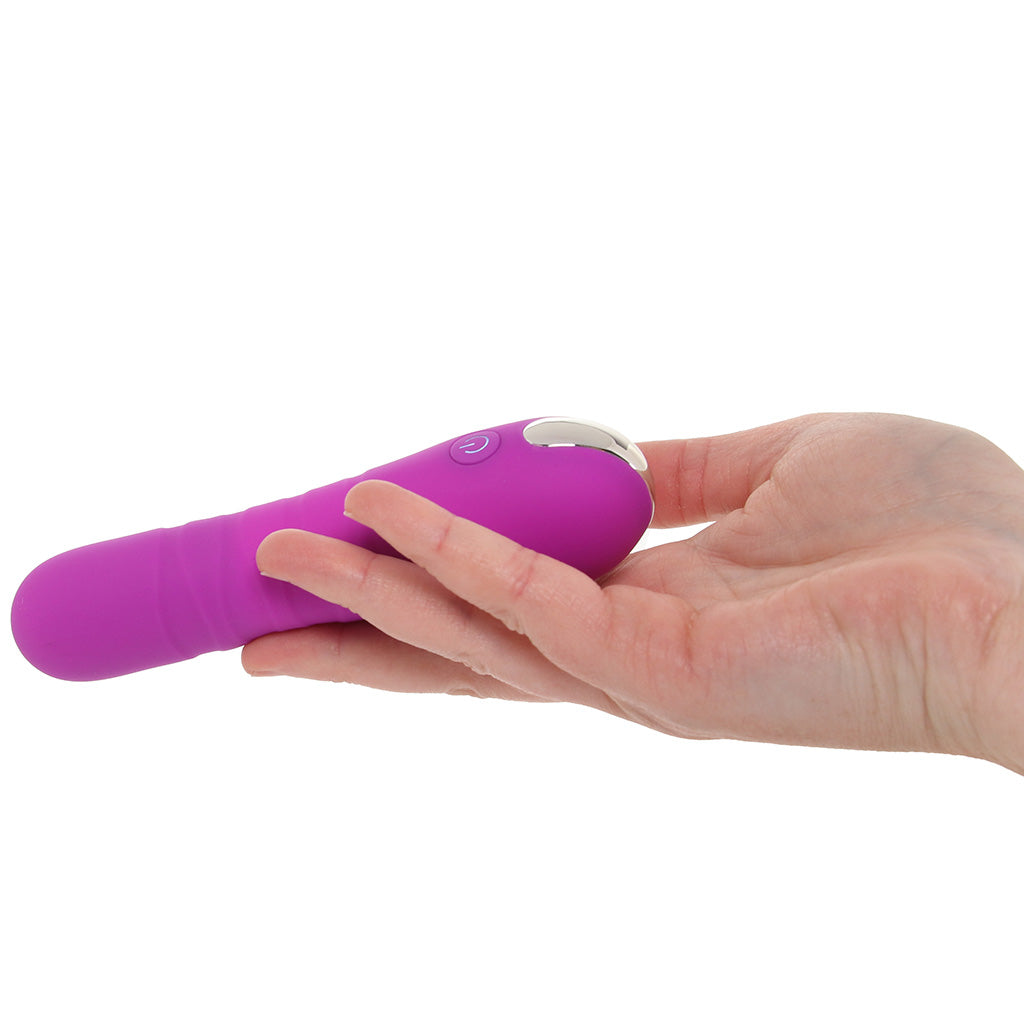 Bang! Thrusting Silicone Vibe in Purple Vibrators > G-Spot Vibrators