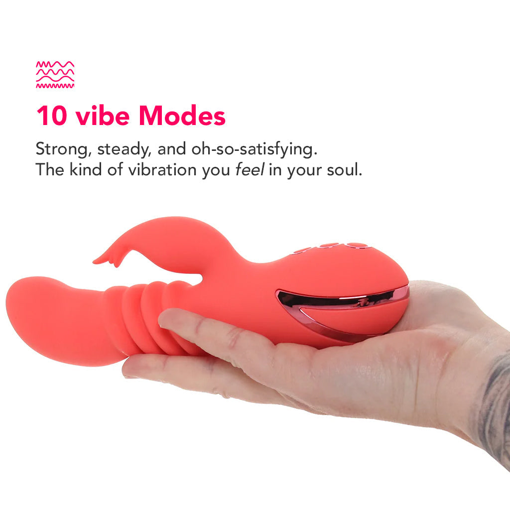 California Dreaming Orange County Cutie Vibe Vibrators > Rabbit Vibrators