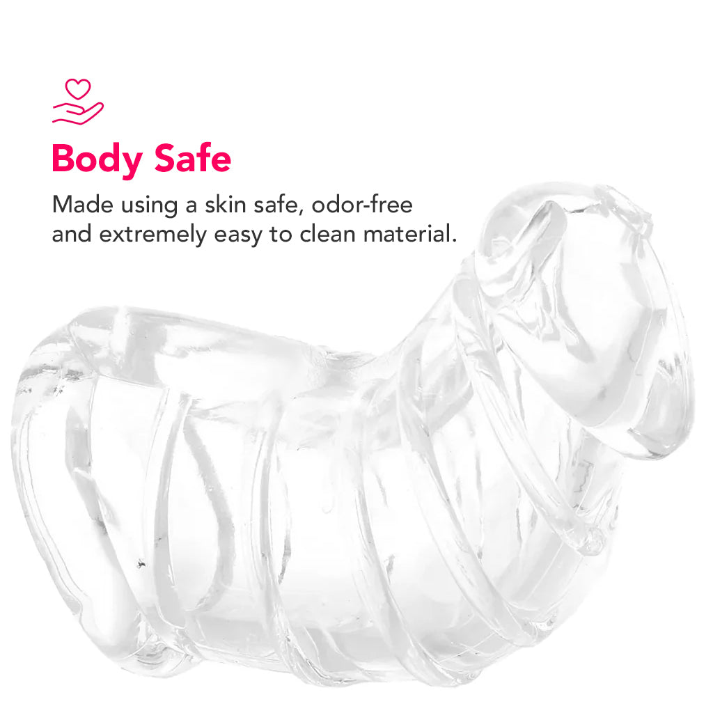 Detained Soft Body Chastity Cage Bondage and Fetish > Cock and Ball Devices