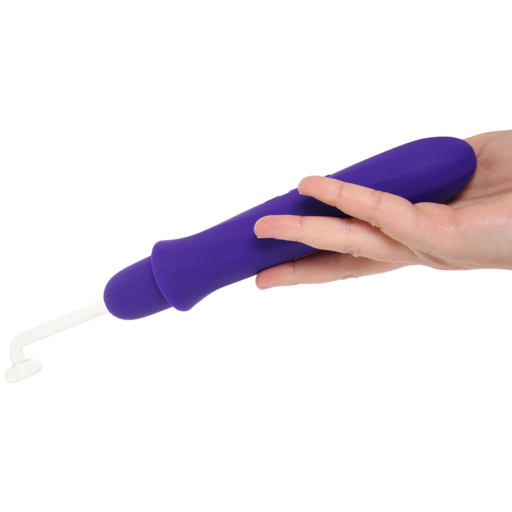Master Series Elektra Rechargeable E-Stim Wand in Purple Bondage and Fetish > Electro Stim