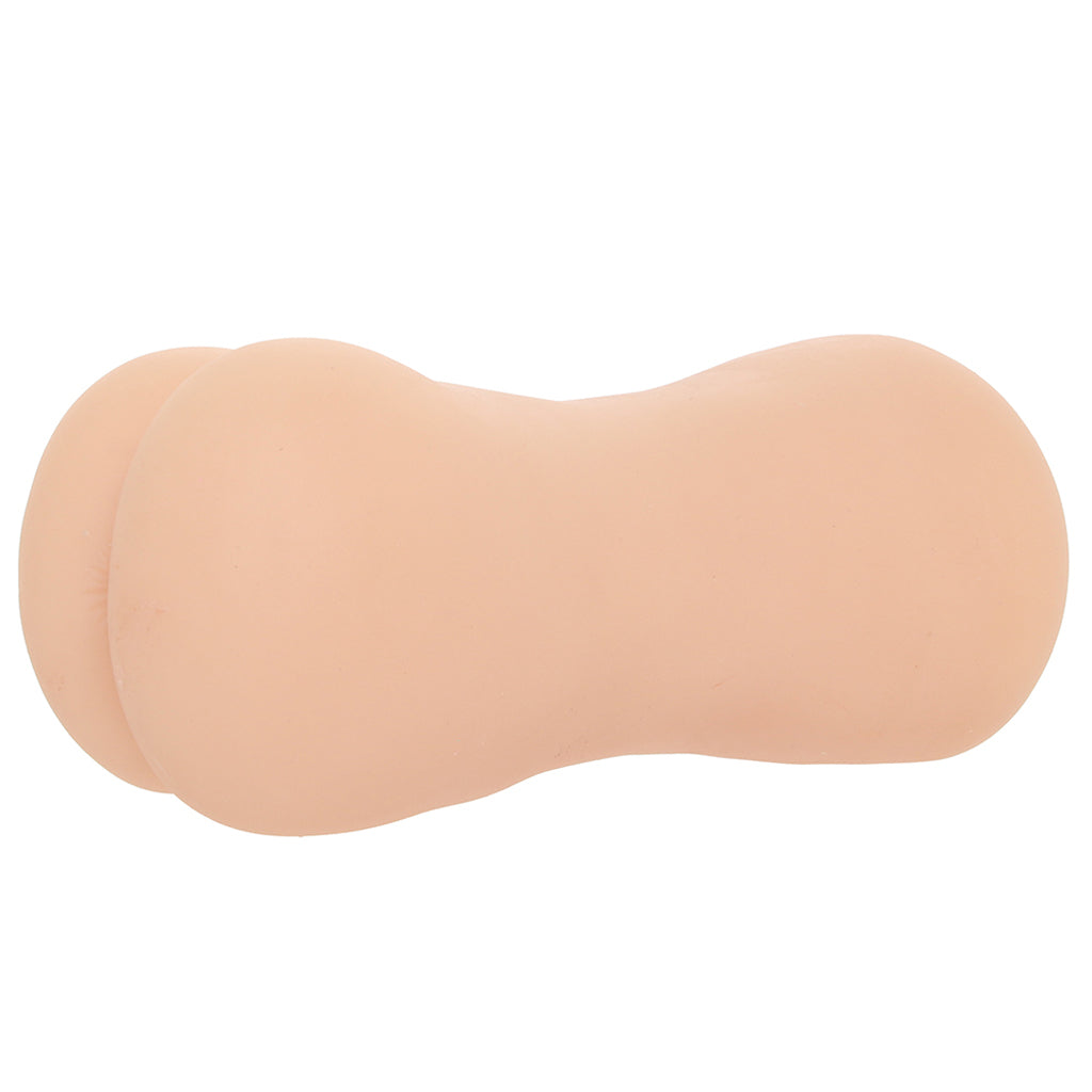 Stroke It Dual Pussy & Ass Stroker in Ivory Male Masturbators > Pocket Strokers