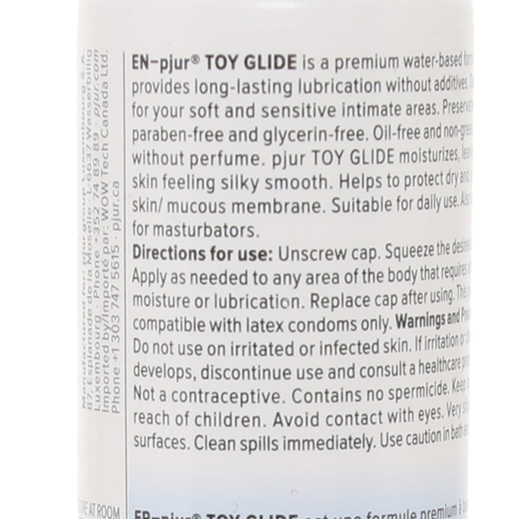 Toy Glide Water Based Lubricant in 3.4oz/100ml Lubes and Lotions > Water Based Sex Lubes