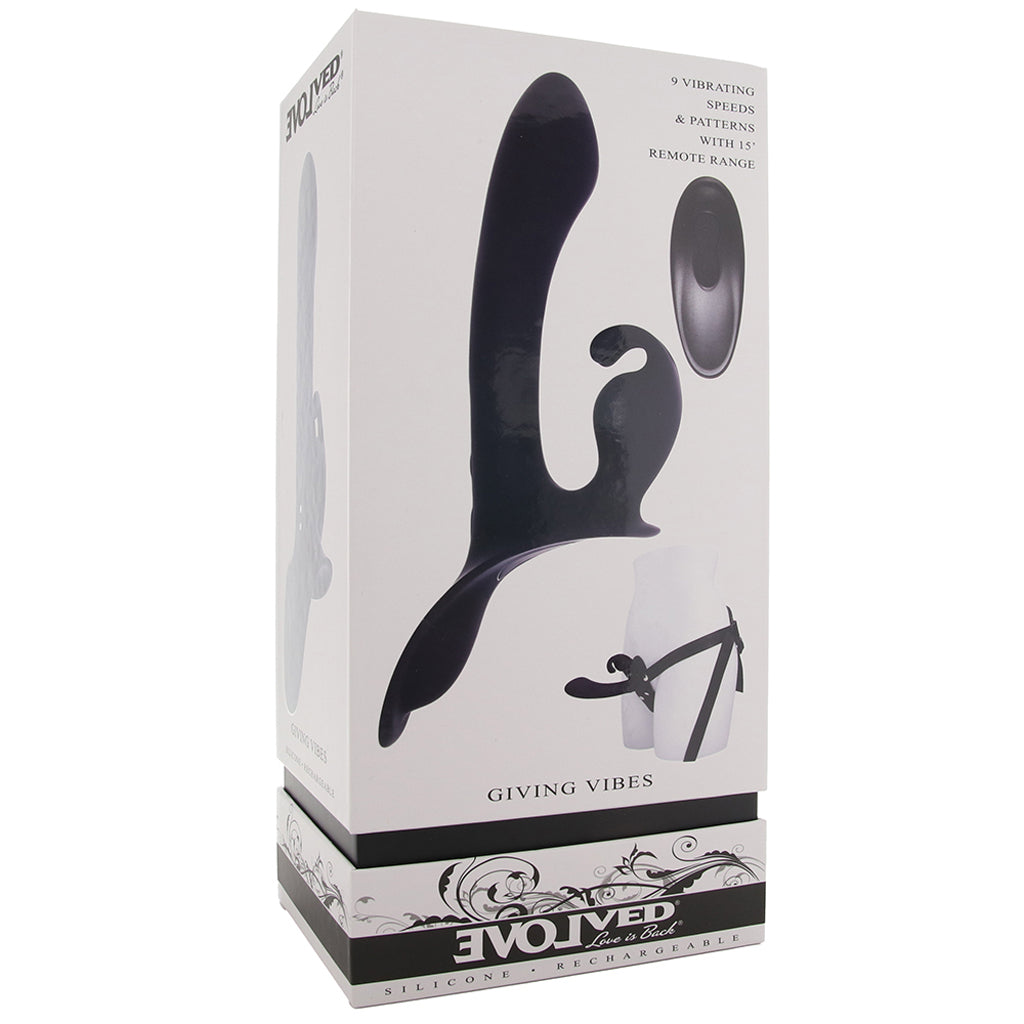 Giving Vibes Strap-On Vibe Vibrators > G-Spot Vibrators