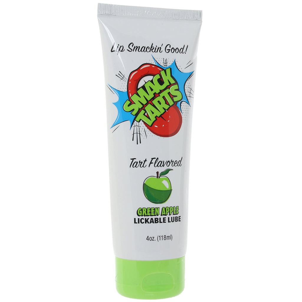 Smack Tarts Flavoured Lube 4oz/118ml in Green Apple Lubes and Lotions > Flavored Sex Lubes