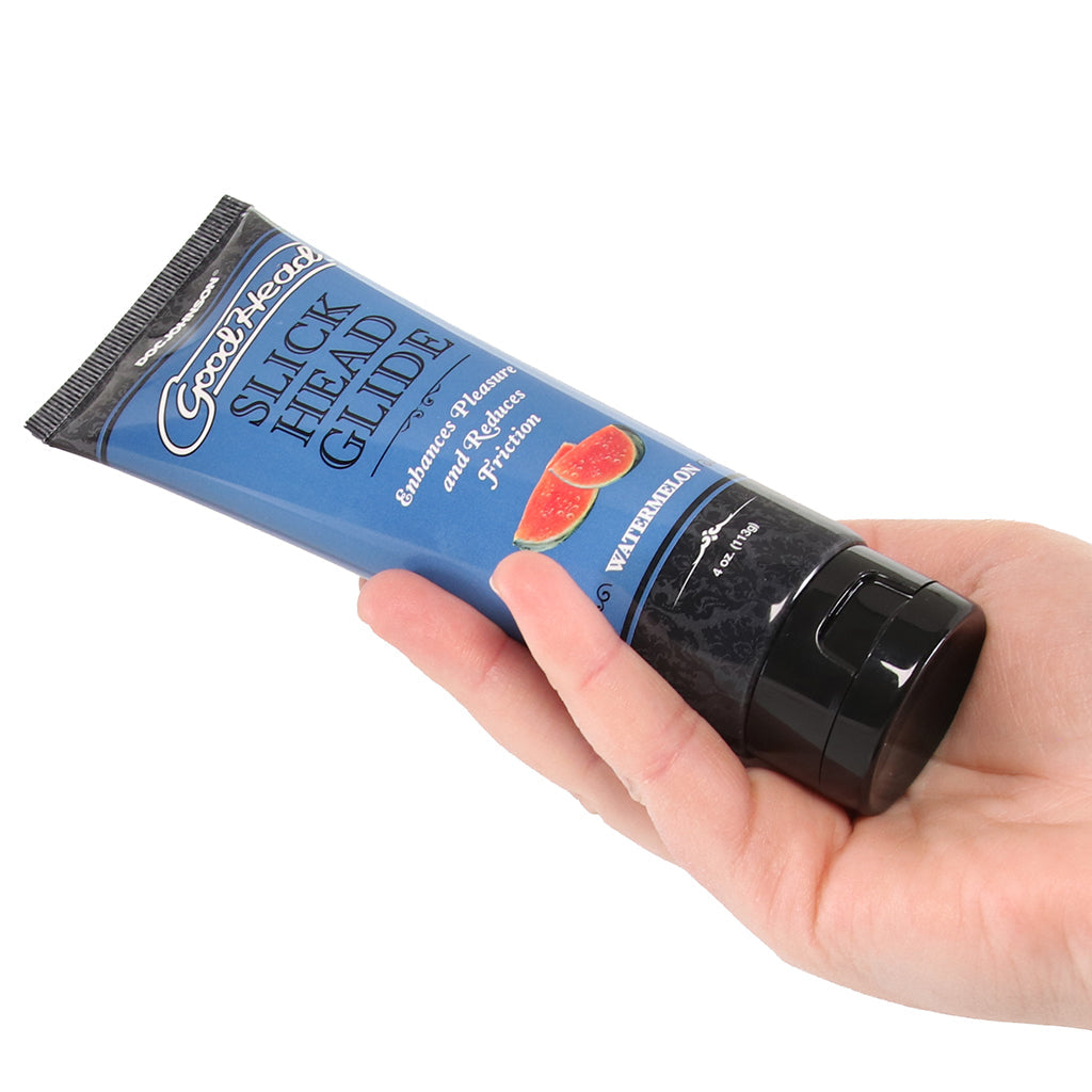 GoodHead Slick Head Glide 4oz/113g in Watermelon Lubes and Lotions > Flavored Sex Lubes
