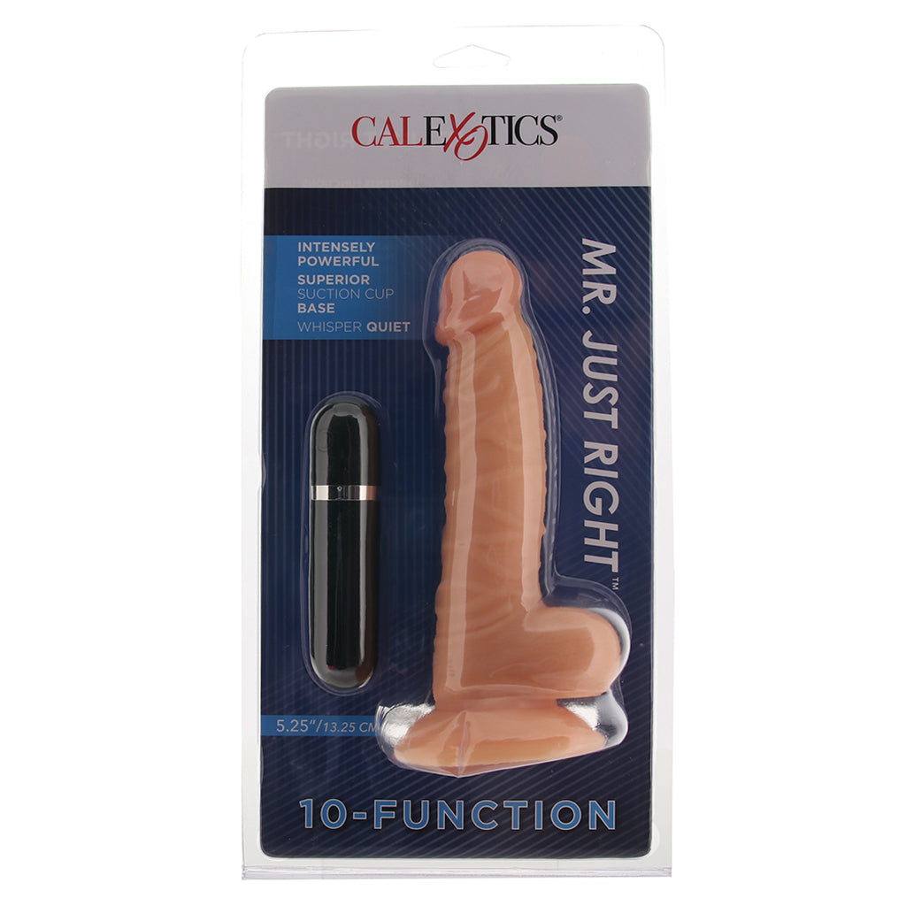 Mr Just Right 5.25 Inch Dildo Vibe in Ivory Vibrators > Realistic Vibrator Dildos