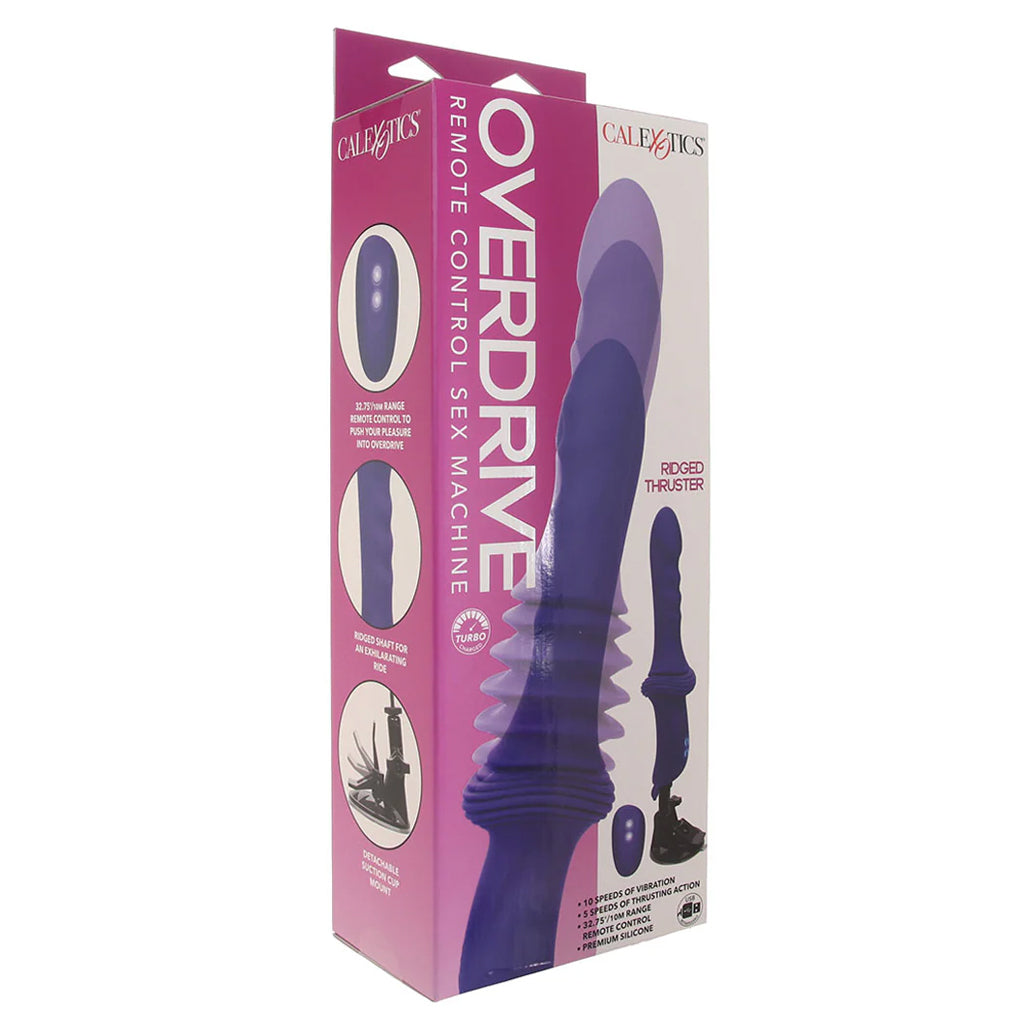 Overdrive Ridged Thruster Sex Machine Vibrators > G-Spot Vibrators